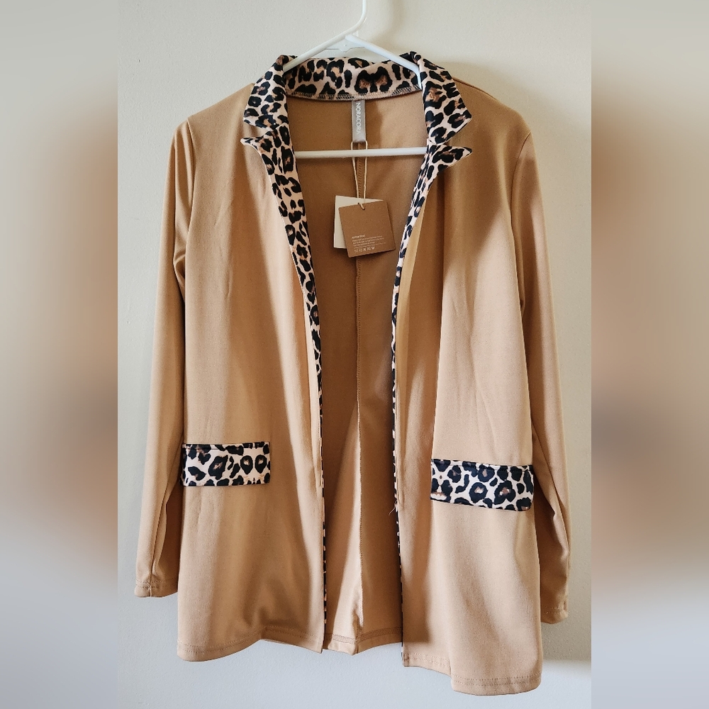 NWT NoraCora Women's Small Open Blazer - Picture 1 of 12